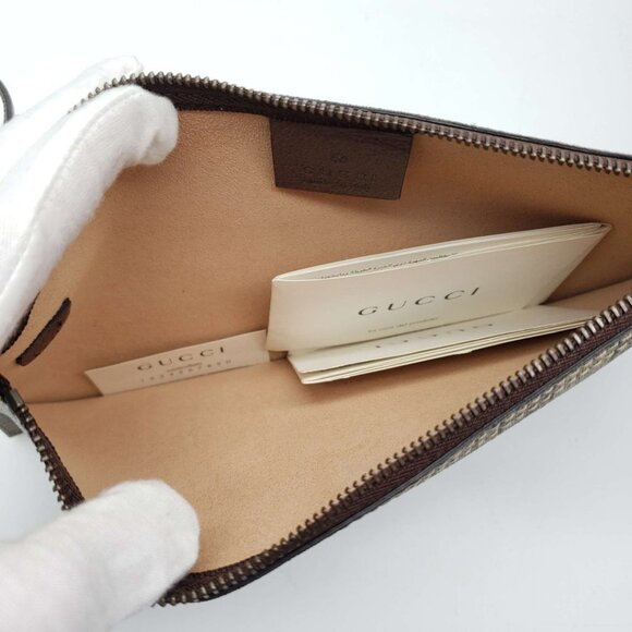 Gucci Pouch/Wristlet Canvas Bag lux200-092325 - Picture 6 of 8